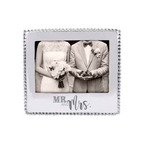 Mariposa MR. & MRS. Beaded 5x7 Frame